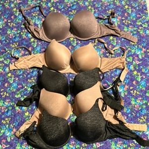 Victoria’s Secret lot of 5 bras 32DD in euc